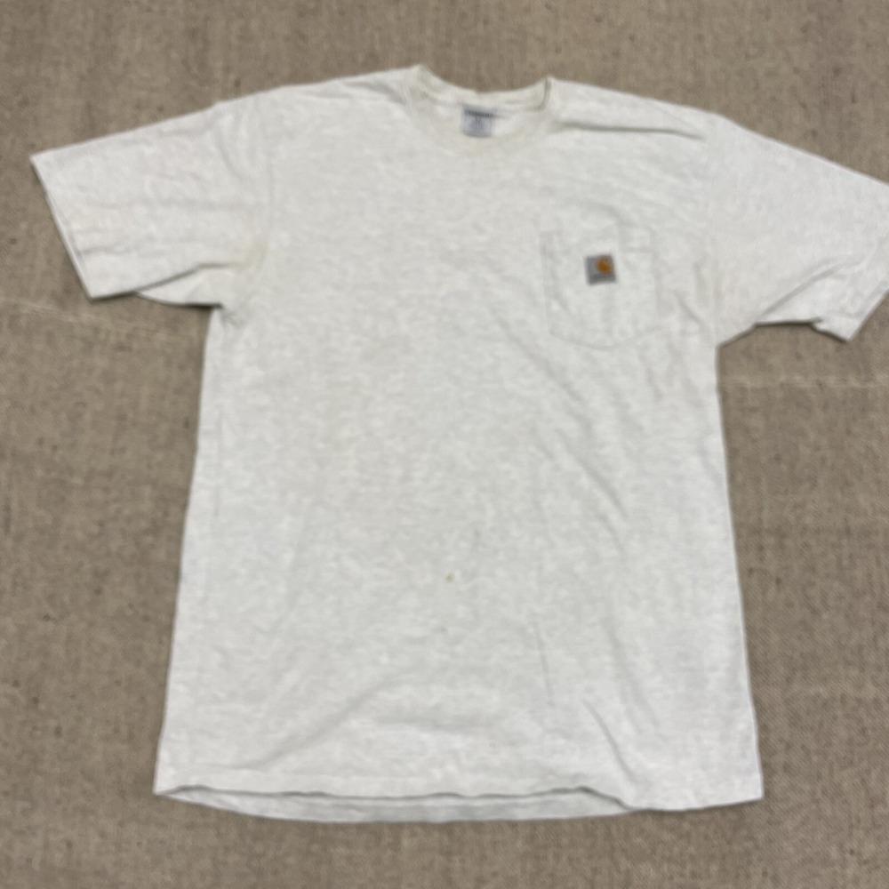 Vintage Single Stitch‎ Pocket T-Shirt Mens Large Gray 1990s Carhartt